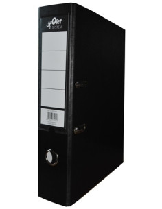 ARCHIVADOR palanca OLEF PLASTIFCOLOR A4 50mm NEGRO