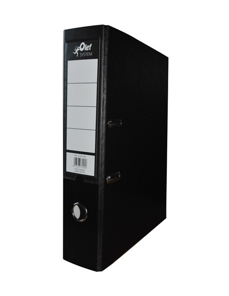 ARCHIVADOR palanca OLEF PLASTIFCOLOR A4 50mm NEGRO