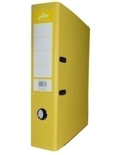 ARCHIVADOR palanca OLEF PLASTIFCOLOR A4 75mm AMARILLO