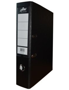 ARCHIVADOR palanca OLEF PLASTIFCOLOR A4 75mm NEGRO