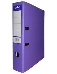 ARCHIVADOR palanca OLEF PLASTIFCOLOR A4 75mm VIOLETA