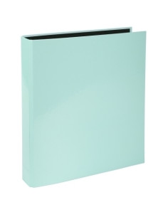 CARPETA de ANILLAS EXACOMPTA AQUAREL CARTON FORRADO A4 2 an 25mm VERDE