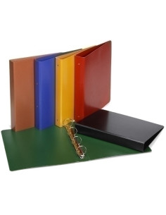 CARPETA de ANILLAS CARCHIVO CARTON PINTADO F 4 an40mm AZUL