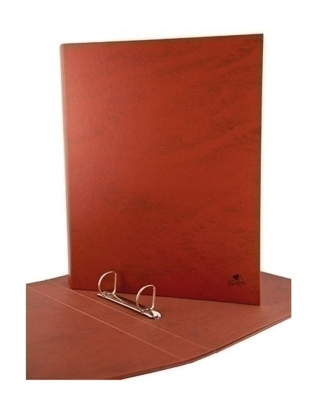 CARPETA de ANILLAS MARIOLA CARTON FORRADO SC F 4 anMIXTAS 25mm CUERO