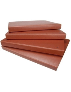 CARPETA de ANILLAS MARIOLA CARTON F 4 an 25mm REDONDAS CUERO