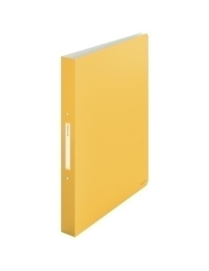 CARPETA de ANILLAS LEITZ COSY PP A4 2 anREDONDAS 25mm AMARILLO