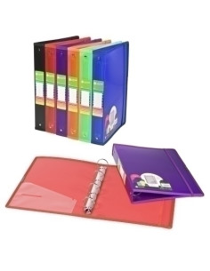 CARPETA de ANILLAS CARCHIVO DUNE PP A4 4 an40mm VIOLETA