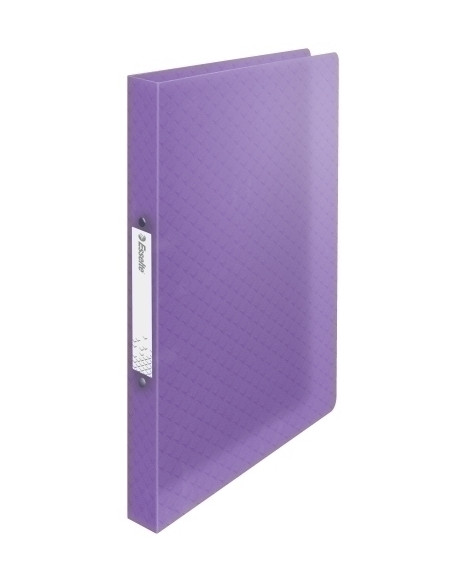 CARPETA de ANILLAS ESSELTE COLOUR BREEZE PP A4 2 anREDONDAS 25mm MALVA