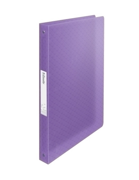 CARPETA de ANILLAS ESSELTE COLOUR BREEZE PP A4 4 anREDONDAS 25mm MALVA