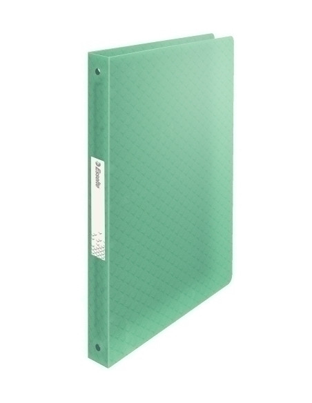 CARPETA de ANILLAS ESSELTE COLOUR BREEZE PP A4 4 anREDONDAS 25mm VERDE