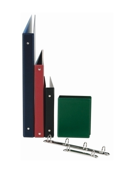 CARPETA de ANILLAS IBERPLAS PVC OFICINA 8 2 anMIXTAS 25mm AZUL