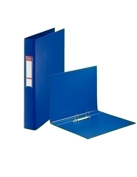 CARPETA de ANILLAS ESSELTE PVC OFICINA F 2 anMIXTAS 40mm AZUL