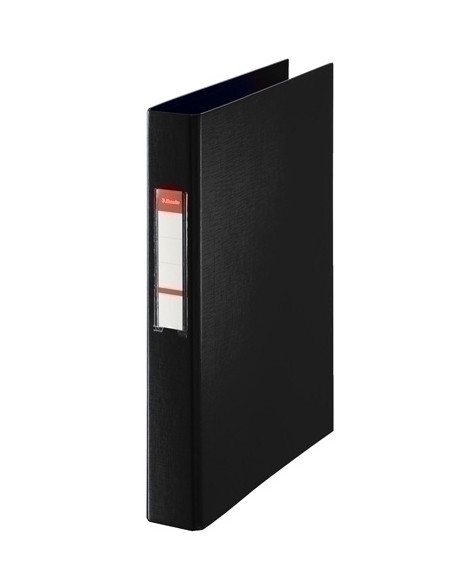 CARPETA de ANILLAS ESSELTE PVC OFICINA F 2 anMIXTAS 40mm NEGRO