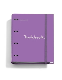 CARPEBLOC MIQUELRIUS EMOTIONS CARTON FORRADO A4 4 anMIXTAS 35mm con REC100 hj 90 gr PURPURA