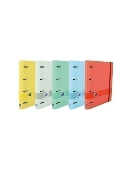 CARPEBLOC OXFORD SCHOOL EUROPEANBINDER OXFORD&YOU A4 4 anMIXTAS 35mm con RECAMBIO 100 hj HORIZONTAL SURTIDO 5 col