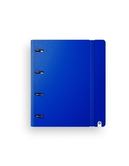 CARPEBLOC CARCHIVO FOAM STYLE PP A4 4 anMIXTAS 35mm con REC 100 hj CUADRIC4x4 AZUL