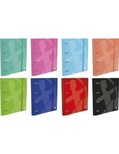 CARPEBLOC CENTAURO CARTON FORRADO A4 4 anMIXTAS 3mm con REC 120 hj CUADRIC4x4 SURTIDO