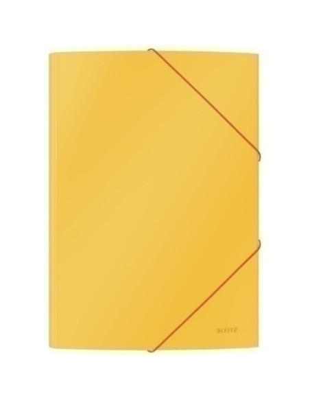 CARPETA de GOMAS y SOLAPAS LEITZ COSY CARTON A4 AMARILLO