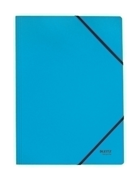 CARPETA de GOMAS sin solapas LEITZ RECYCLE CARTON A4 AZUL