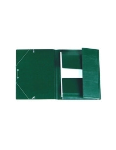 CARPETA de GOMAS y SOLAPAS IBERPLAS PVC F  VERDE