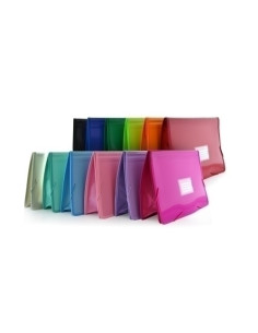 CARPETA de GOMAS y SOLAPAS COLORLINE PP XXL con FUELLE SURTIDO