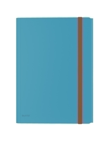 CARPETA de GOMAS y SOLAPAS LEITZ COSY PP A4 AZUL