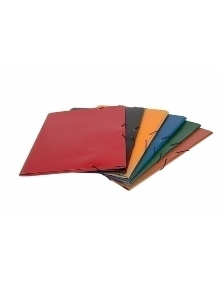 CARPETA de DIBUJO MARIOLA CARTON GOMAS y SOLAPAS A3 CUERO