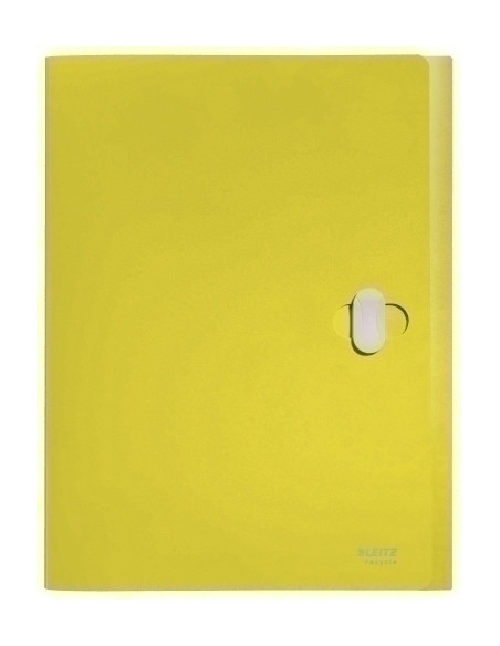 CARPETA de PROYECTOS LEITZ RECYCLE PP A4 CIERRE GIRATORIO 38mm AMARILLO