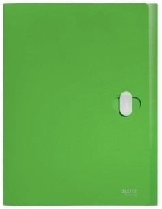 CARPETA de PROYECTOS LEITZ RECYCLE PP A4 CIERRE GIRATORIO 38mm VERDE