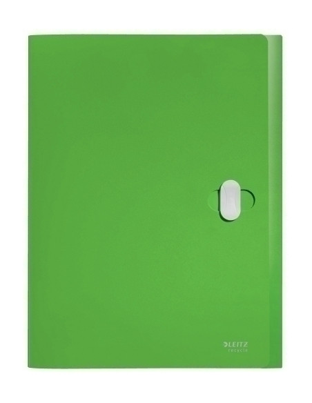 CARPETA de PROYECTOS LEITZ RECYCLE PP A4 CIERRE GIRATORIO 38mm VERDE