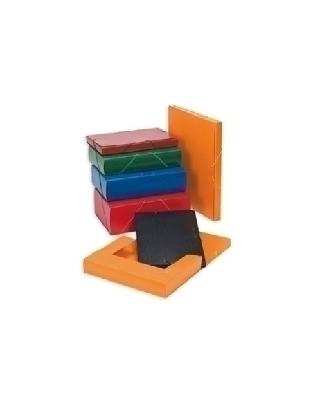 CARPETA de PROYECTOS CARCHIVO CARTON PINTADO A3 GOMAS 3 cm AMARILLO