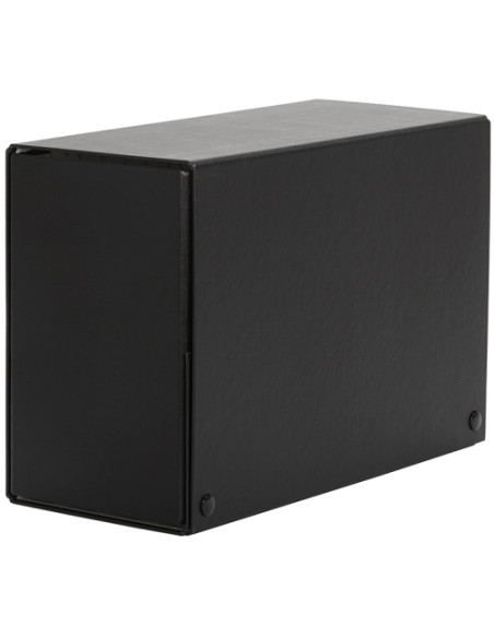 CARPETA de PROYECTOS PARDO CARTON FORRADO PVC A4 BROCHES 12 cm NEGRO