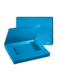 CARPETA de PROYECTOS FOROFIS PP A4 GOMAS 3 cm AZUL