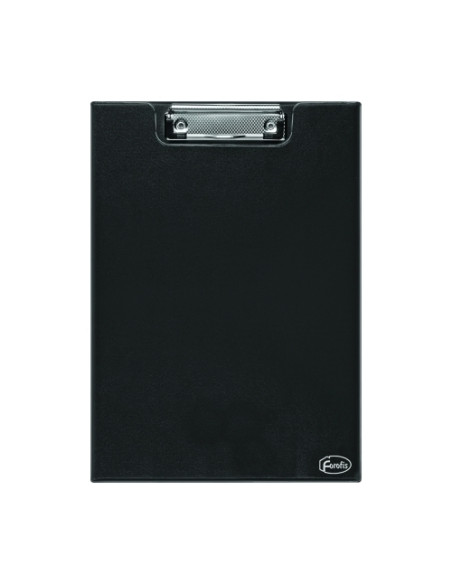 CARPETA con PINZA MINICLIP SUPERIOR FOROFIS A4 NEGRO
