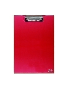 CARPETA con PINZA MINICLIP SUPERIOR FOROFIS A4 ROJO