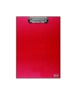 CARPETA con PINZA PORTABLOCS FOROFIS A4 ROJO