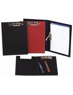 CARPETA con PINZA MINICLIP SUPERIOR IBERPLAS PVC F AZUL