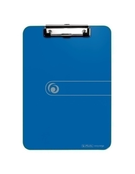CARPETA con PINZA PORTABLOCS  HERLITZ A4 AZUL 11226396