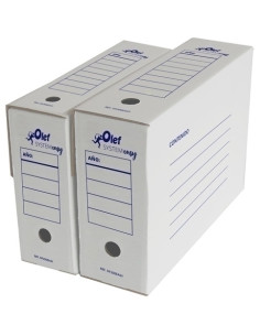 CAJA ARCHIVO DEFINITIVO CARTON AUTOMONTABLE OLEF SYSTEM EASY F 114mm 8062152