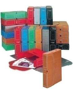 CAJA ARCHIVO DEFINITIVO PP CARCHIVO F 100mm VERDE