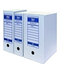 CAJA ARCHIVO DEFINITIVO UNISYSTEM DEFINICLAS CARTON F