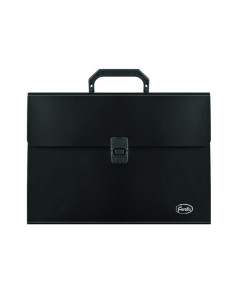 CLASIFICADOR ACORDEON FOROFIS PP OPACO A4 13 DPTOS CON ASA Y  BROCHE NEGRO