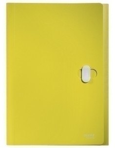 CLASIFICADOR ACORDEON LEITZ RECYCLE PP A4 51 SEPARAD AMARILLO