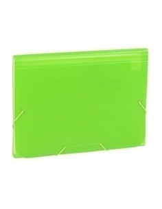 CLASIFICADOR ACORDEON CARCHIVO PP TRANSL F 13 DPTOSGOMAS VERDE