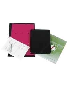 PORTAFIRMAS IBERPLAS PVC 20 DEPARTAMENTOS NEGRO