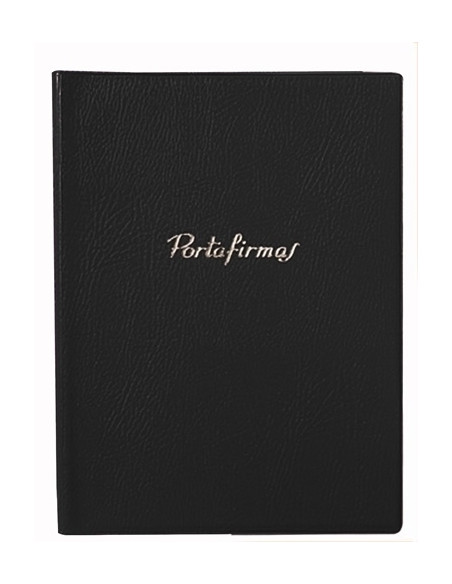 PORTAFIRMAS SARO PVC 20 DEPARTAMENTOS NEGRO