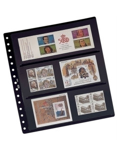 FUNDA para ALBUM de SELLOS PARDO LAMCNEGRA 3 alojlado