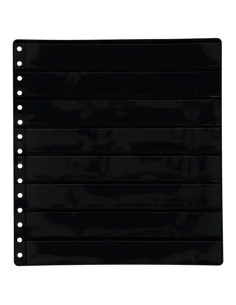 FUNDA para ALBUM de SELLOS PARDO LAMCNEGRA 8 alojlado