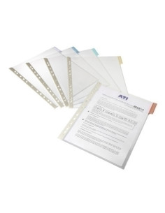 FUNDA DURABLE FUNCTION A4 PESTAÑA TRANSPARENTE PAQUETE de 5