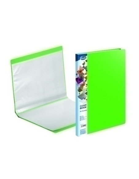 CARPETA FUNDAS TARIFARIO FOROFIS PVC A4 10 F VERDE